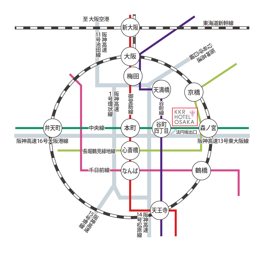 アクセス案内図